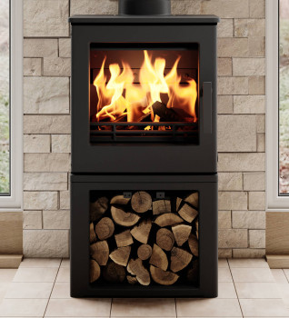 ACR Woodpecker WP4LS Wood Burning Ecodesign Logstore Stove