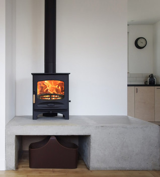 Charnwood C-Five Duo Multifuel Stove in Black