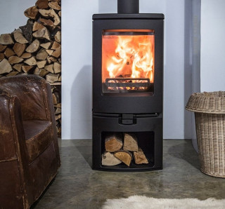 Charnwood Arc 7 with Log Store Defra Stove
