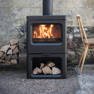 Charnwood Skye 5kW Defra Stove with Log Store