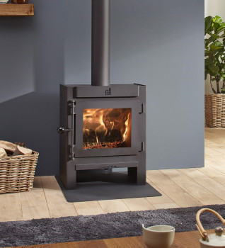 Dik Geurts Jannik Medium Low Wood Burning Ecodesign Stove