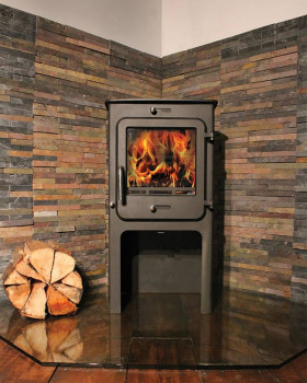Ekol Clarity High 8kW DEFRA Approved Multifuel StoveEkol Clarity High 8kW DEFRA Approved Multifuel Stove