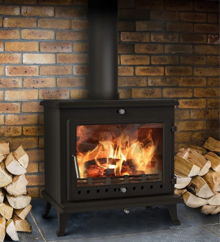 Ekol Crystal 12 DEFRA Approved Multifuel Stove