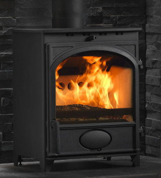 Fireline 8kW Wood Burning / Multifuel Ecodesign Stove with Arched Door
