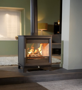Fireline Woodtec 8 Double Sided Wood Burning Stove