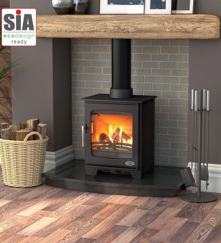 Henley Hazelwood Compact DEFRA Approved Wood Burning Stove