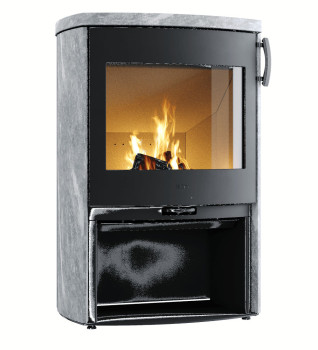 Heta Eclipse XL 7.1kW Wood Burning Soapstone Stove