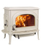 Jotul F 500 ECO SE Ivory Enamel Wood Burning Ecodesign Stove