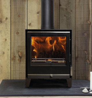 Mendip Christon 550 100mm Legs Wood Burning Ecodesign Stove
