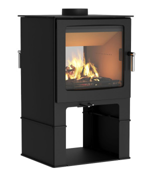 Mendip Woodland 9.3kW Double Sided Wood Burning Ecodesign Logstore Stove