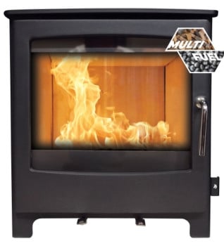 MI Fires Solway Large Wood Burning / Multifuel Ecodesign Stove