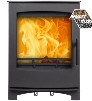 MI Fires Tinderbox Medium Wood Burning / Multifuel Ecodesign Stove