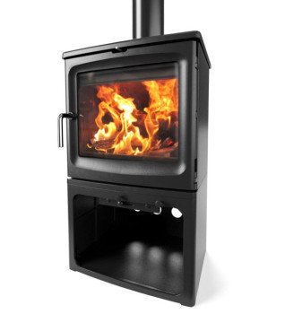 Saltfire Peanut 8 Tall Wood Burning & Multi-Fuel Eco Design Stove