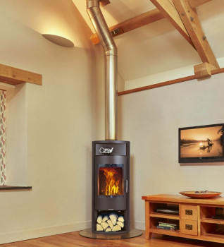 Opus Calypso 8.3kW Wood Burning Boiler Stove - Ecodesign Ready
