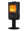 Portway PB1000 Wood Burning / Multifuel Ecodesign Pedestal Stove