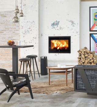 Scan 1004 BB 8kW Wood Burning Ecodesign Inset Stove