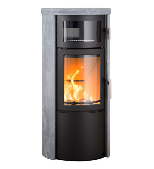 Heta Scanline 520B 6kW Soapstone Wood Stove with Baking Oven