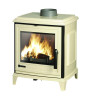 Invicta Sedan S Ivory Enamel 5kW Wood Burning Ecodesign Stove