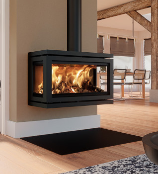 Dik Geurts Vidar Triple Large 8.0kW Wood Burning Ecodesign Stove