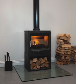F2 Fires Vue Landscape Ecodesign Ready Multi Fuel Logstore Stove
