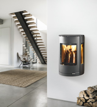 Westfire Uniq 37 Wall Hung Defra Approved Wood Burning Stove