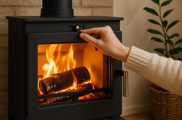 How to Use Your Log Burner Vents