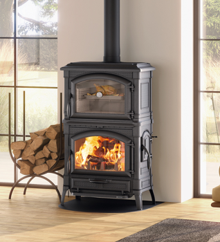 La Nordica Isotta Forno Evo Eood Burning Stove
